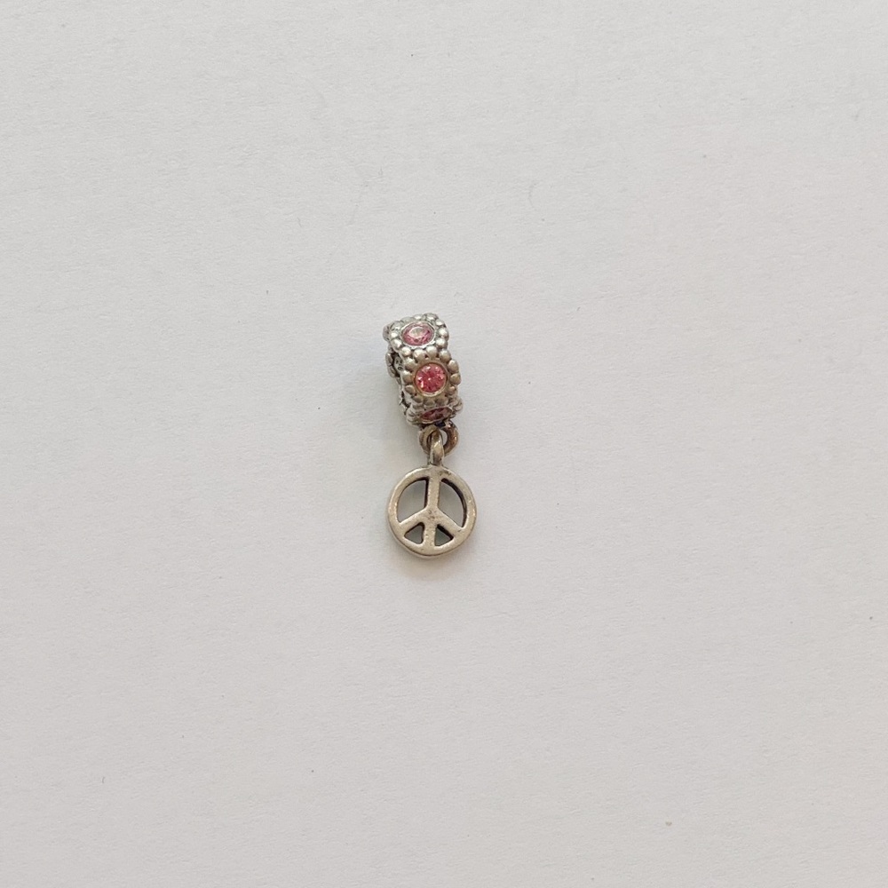 Peace Sign Pandora Charm